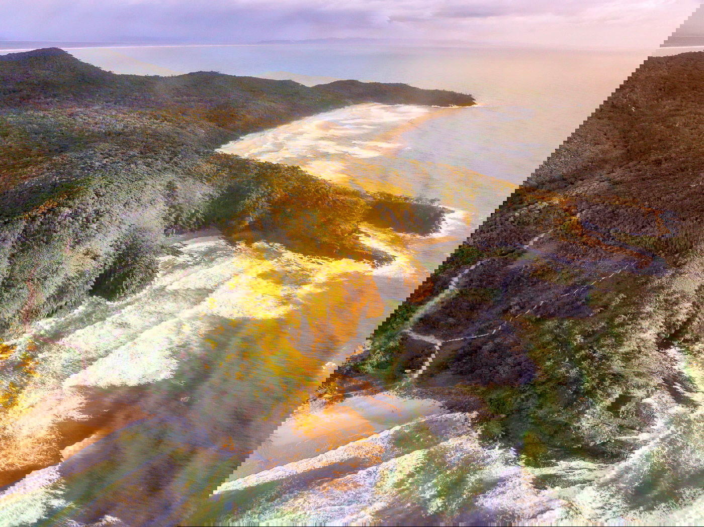 landscape drone photography