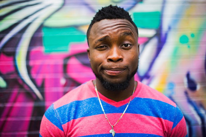 Ayo Ogunseinde (Unsplash.com) Street portrait take with a 50mm lens
