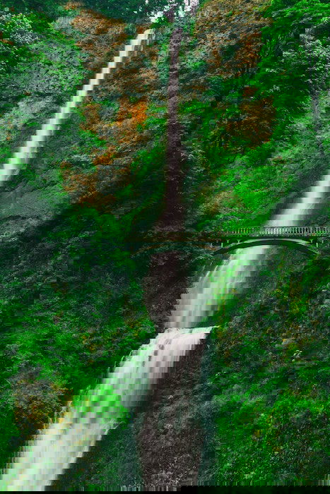 HDR of waterfall and a bridge