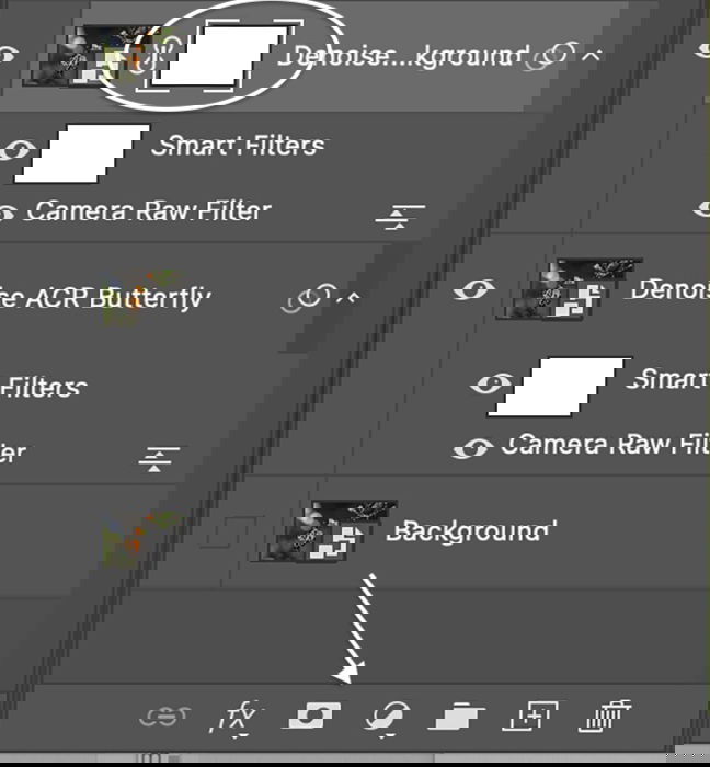 Photoshop screenshot of adding a masking layer